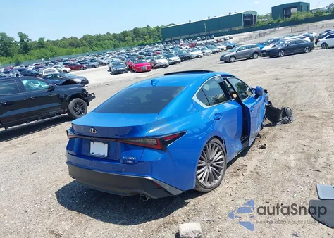 2022 Lexus Is z USA, uszkodzony, nr VIN JTHD81F22N5049234